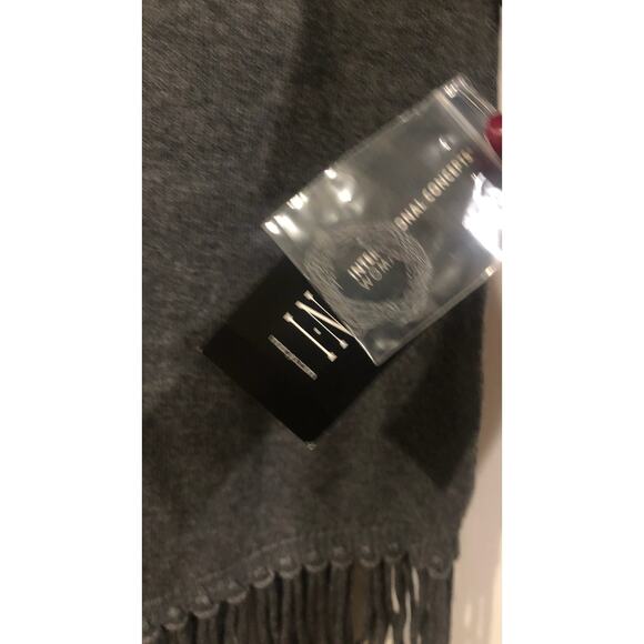 NWT INC International‎ Concepts Plus Size Macys Womens New Grey Fringe Sweater - Picture 6 of 6